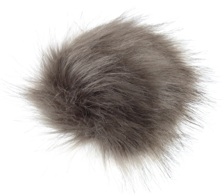 Kožušinový brmbolec Ø 13 cm - 07