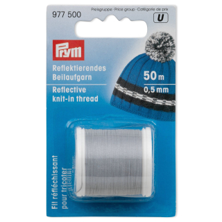 Niť reflexná pripletacia 0,5 mm - 50 m